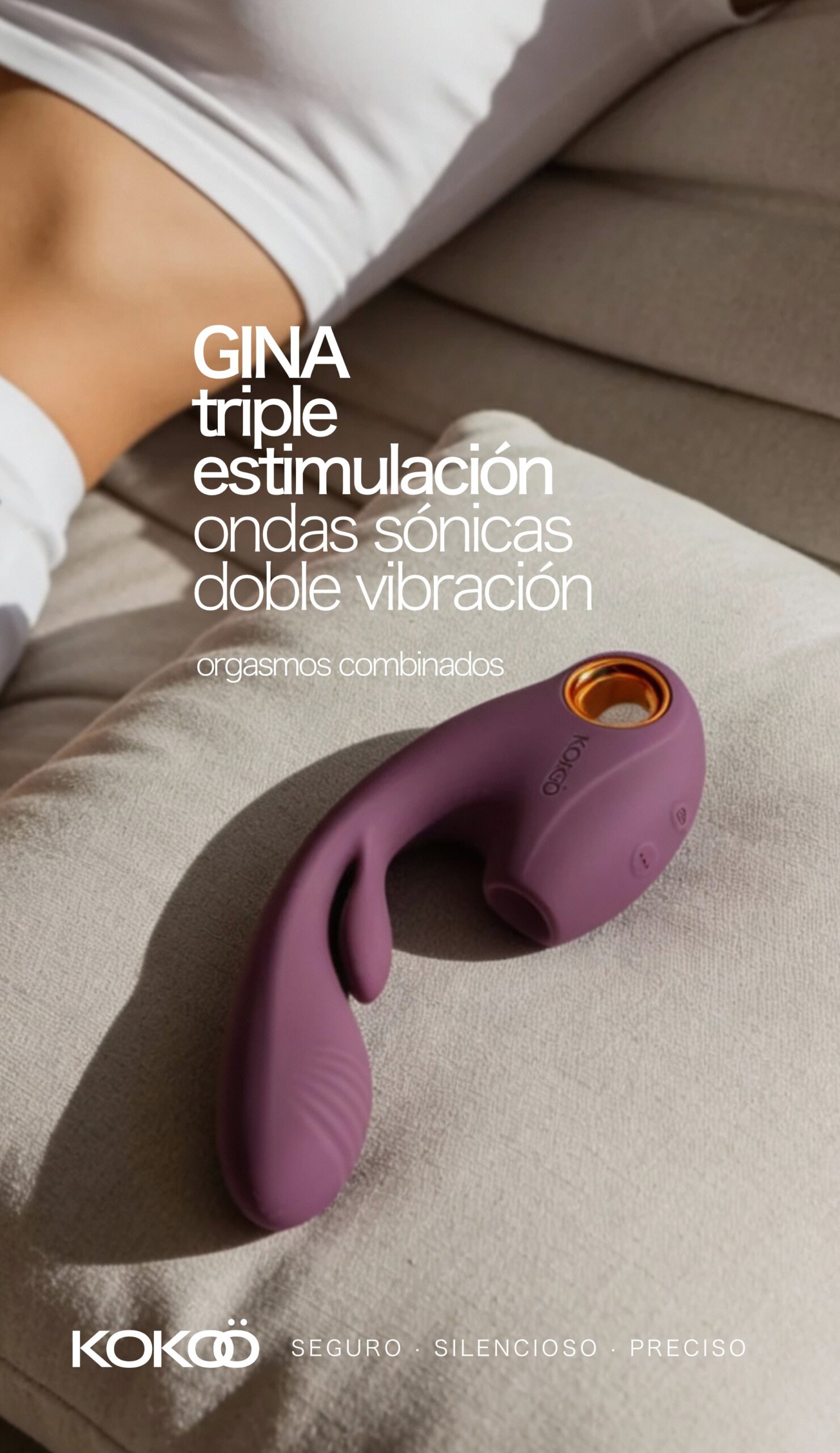 Vibrador triple estimulacion